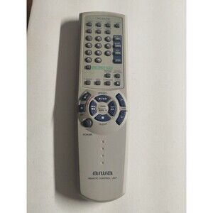 AIWA RC-ZAS15 Audio System Remote Control Genuine OEM Original Replacemnt Tested